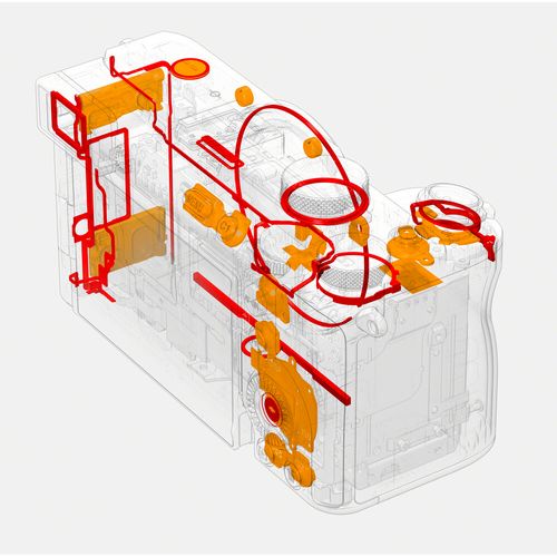 מצלמה Sony A7C II kit 28-60mm (Black)