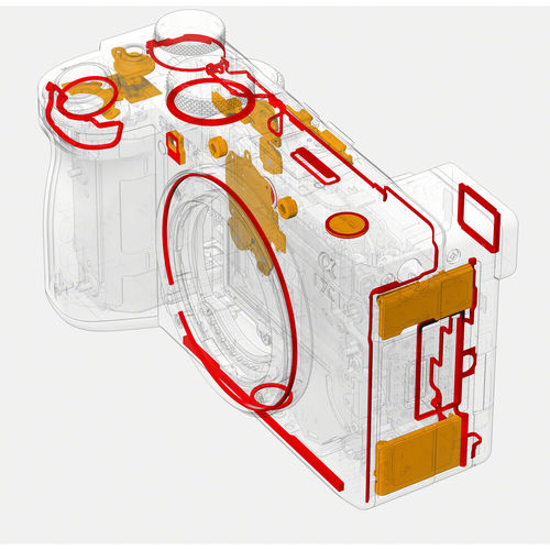 מצלמה Sony A7CR Body (Silver) גוף בלבד