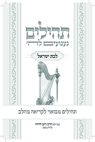 דוגמה מתוך געגועים להשם לבת ישראל