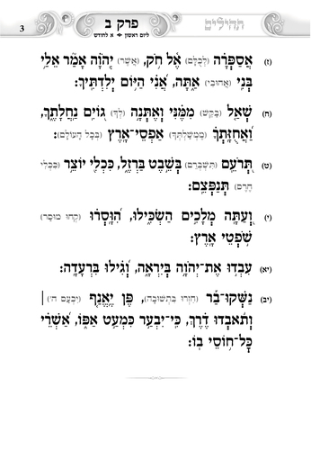 דוגמה מתוך ספר תהילים געגועים להשם