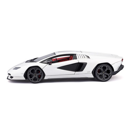 דגם מכונית למבורגיני קונטאש  לבן Lamborghini Countach - LPI 1:18