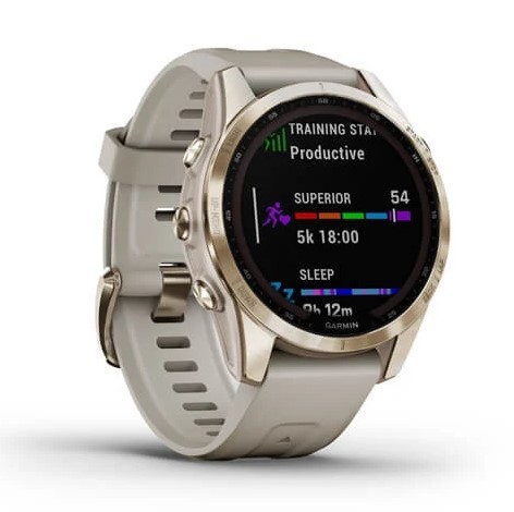 שעון ספורט חכם Garmin Fenix 7s Sapphire Solar Titanium