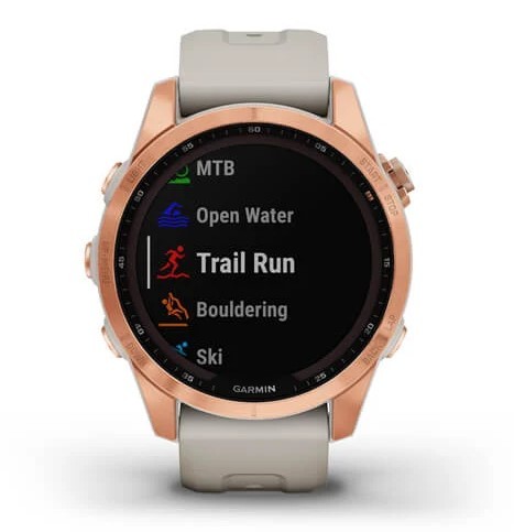 שעון ספורט חכם Garmin Fenix 7s Solar