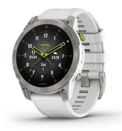 שעון ספורט חכם Garmin Epix (Gen 2) Sapphire Titanium