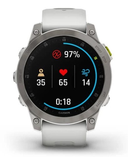 שעון ספורט חכם Garmin Epix (Gen 2) Sapphire Titanium