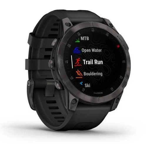 שעון ספורט חכם Garmin Epix (Gen 2) Sapphire Titanium