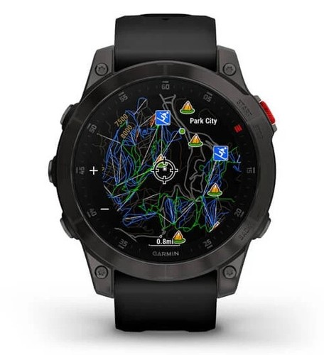 שעון ספורט חכם Garmin Epix (Gen 2) Sapphire Titanium