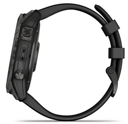 שעון ספורט חכם Garmin Fenix 7X Sapphire Solar Titanium Black