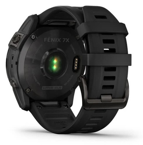 שעון ספורט חכם Garmin Fenix 7X Sapphire Solar Titanium Black