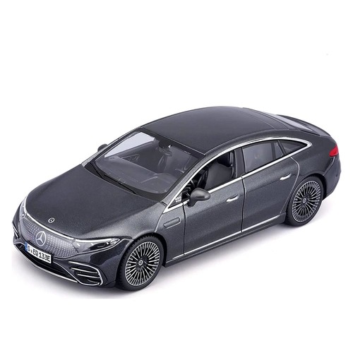 דגם מכונית מרצידס בנץ EQS אפור מטאלי 1:27 - MAISTO MERCEDES BENZ EQS 2022