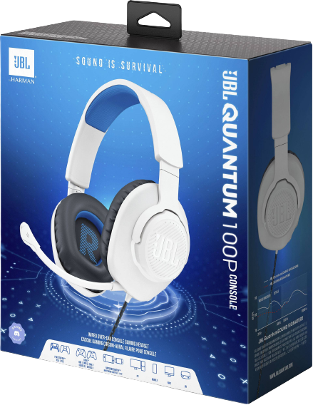 אוזניות חוטיות עם מיקרופון Quantum 100P