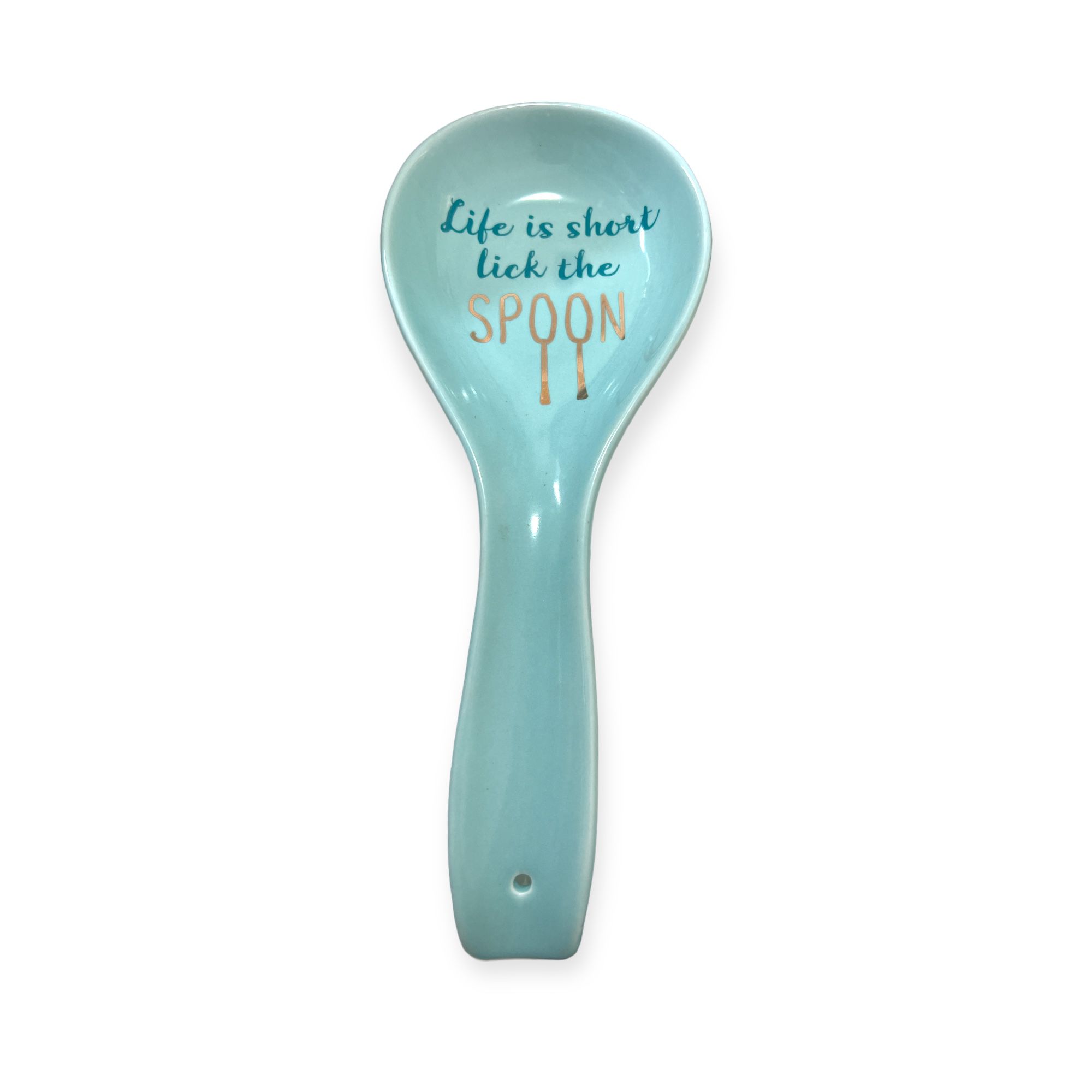כף הנחה לכלי בישול - Life is short lick the SPOON
