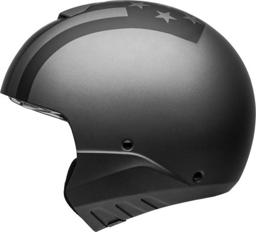 קסדת מודולארית בל ברוזר אפור / שחור - BELL BROOZER FREE RIDER 