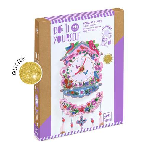 יצירה DIY - שעון קוקיה מבית DJECO