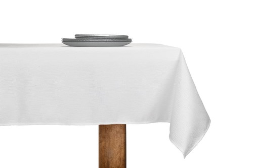 מפת שולחן מדריד  - לבן 160X350