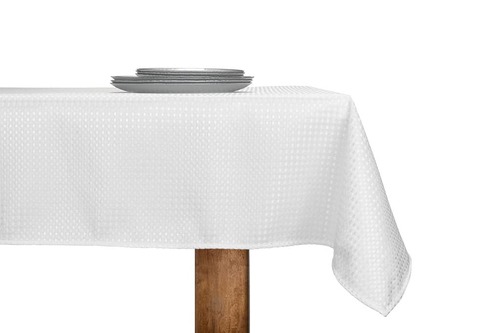 מפת שולחן אוקספורד - לבן 160X350