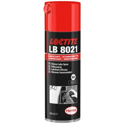 ספריי סיליקון מאושר מזון לוקטייט LOCTITE 8021 NSF