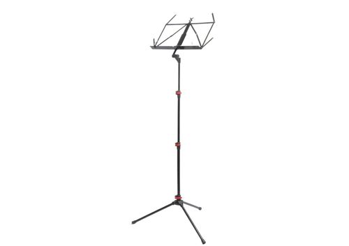 עמוד תווים שחור מתקפל עם מנגנון סגירה מתקדם Steelerd SN116