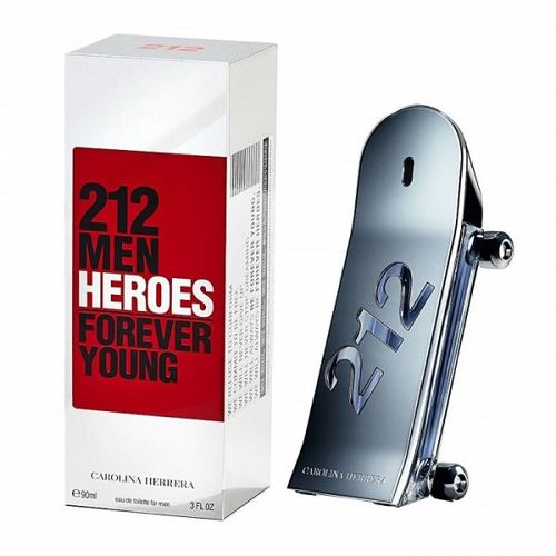 Carolina Herrera 212 Men Heroes Forever Young 90ML EDT קרולינה הררה 212 הירוס פוראבר יאנג לגבר