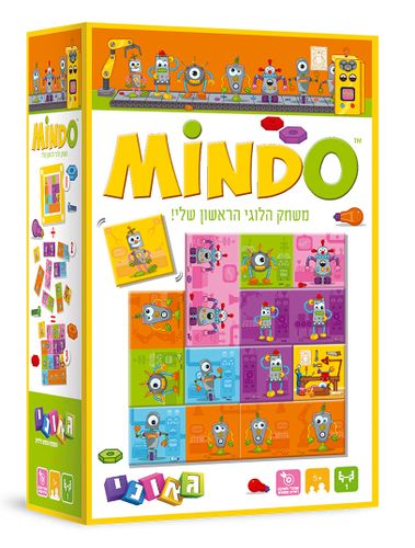 מינדו: משחק חשיבה לוגי לשחקן יחיד - רובוטים