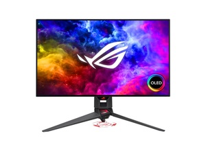 מסך מחשב גיימינג 26.5 אינץ Asus ROG Swift OLED PG27AQDM 240Hz QHD