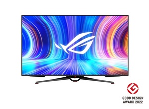 מסך מחשב גיימינג 47.5 אינץ Asus ROG Swift OLED PG48UQ 4K 138Hz