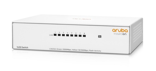 מתג לא מנוהל Aruba Instant On 1430 8G Switch