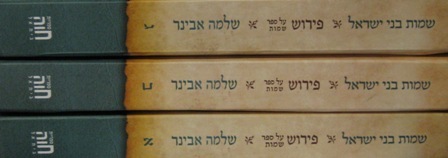שמות בני ישראל