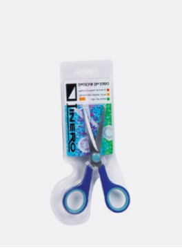 מספריים 5.5 ידית כחולה לינרו