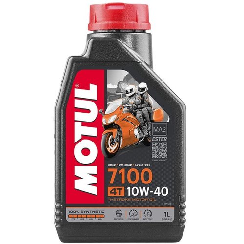 שמן סינטטי לאופנוע 7100 צמיגות 10W40 מבית MOTUL