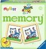 משחק זכרון קלאסי מסדרת MY FIRST לפעוטות 12 זוגות - הדברים האהובים עלינו