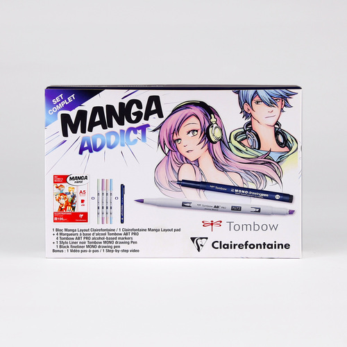 ערכת מנגה למתחילים Manga ADDICT