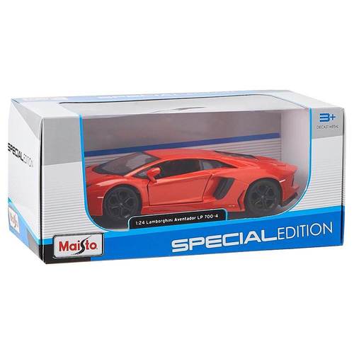 דגם מכונית למבורגיני אוונטאדור - Maisto Lamborghini AventadoLP 700-4 1:24