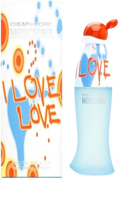 Moschino Cheap And Chic I Love Love 50ML EDT מוסקינו ציפ & שיק איי לאב לאב לאישה