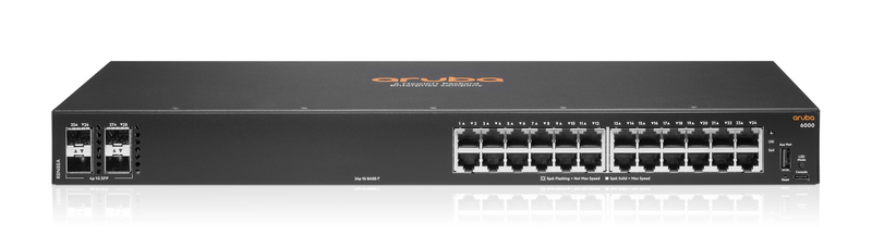 מתג מנוהל מלא HPE Aruba 6000 24G 4SFP Swch