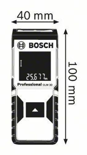 מד טווח לייזר Bosch GLM40 בוש