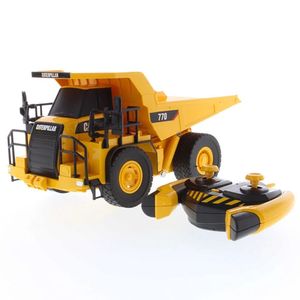 משאית עם שלט רחוק 35 ס"מ - CAT 770 RC 1:24
