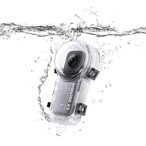 מארז צלילה בלתי נראה Insta360 X3 Invisible Dive Case