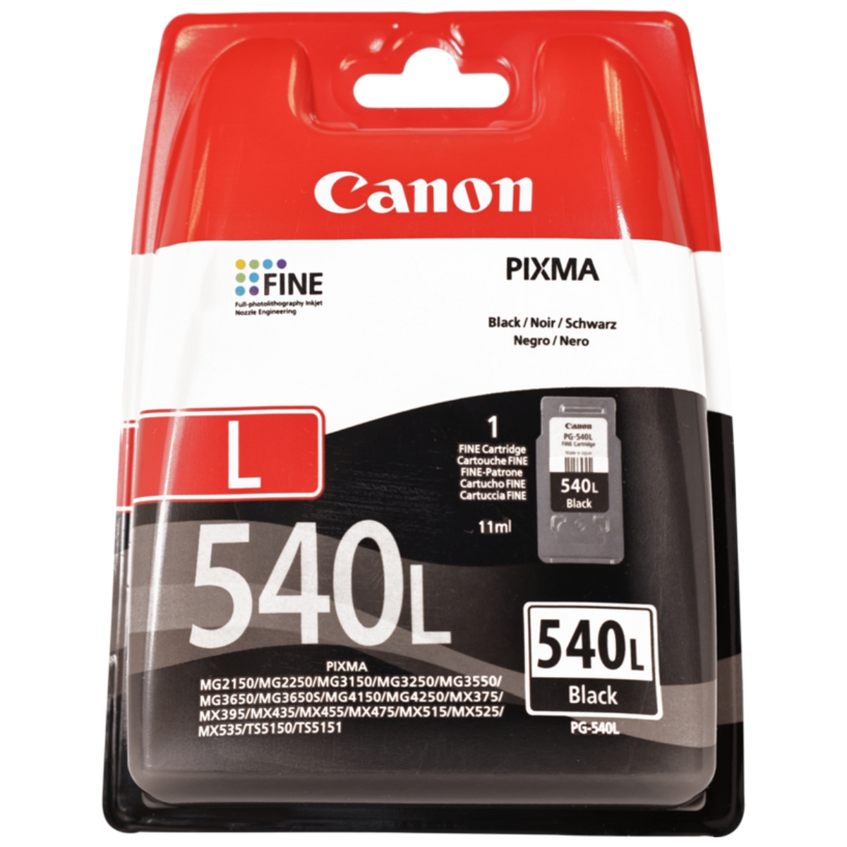  ראש דיו שחור מקורי CANON PG-540L