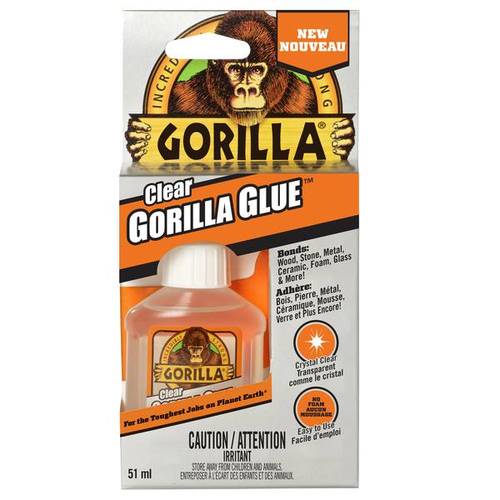 דבק גורילה שקוף 51 מ"ל Gorilla Glue