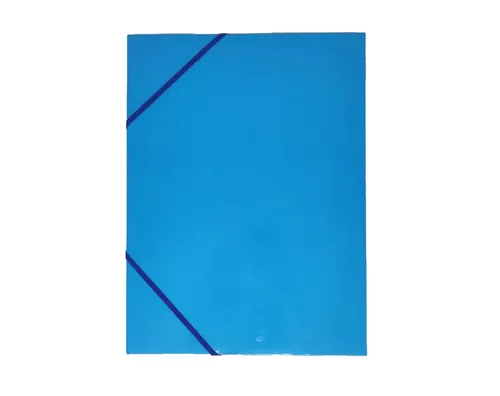 תיק A4 מקרטון צבעוני עם סגירת גומי