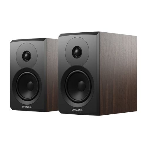 זוג רמקולים מדפיים Dynaudio Emit 20 - צבע אגוז