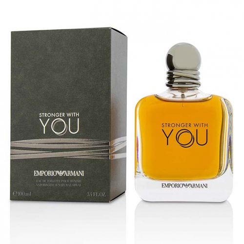 Giorgio Armani Stronger With You 100ML EDT ג'ורג'יו ארמני סטרונגר וויט יו לגבר