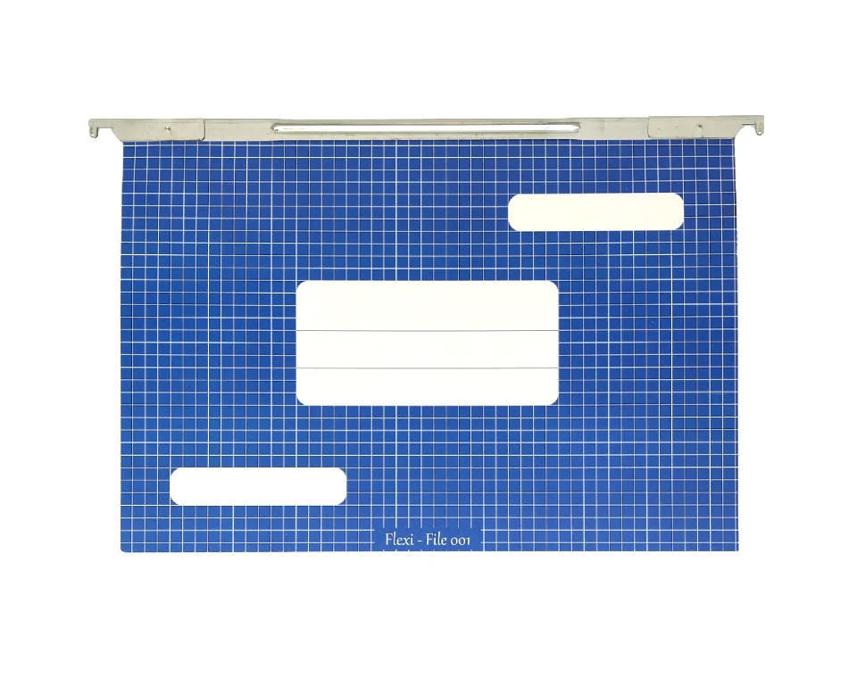 תיק תלייה מקרטון צבעוני עם אוזני מתכת Flexi File