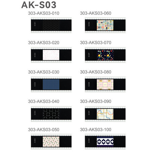 סט שקופיות למקרן Godox AK-S01 Slide for AK-R21
