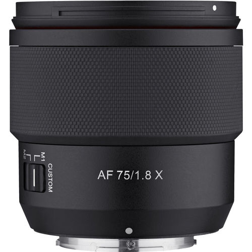 עדשה Samyang AF 75mm f/1.8 FE for FUJIFILM X