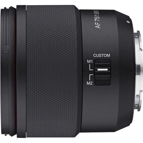 עדשה Samyang AF 75mm f/1.8 FE for FUJIFILM X