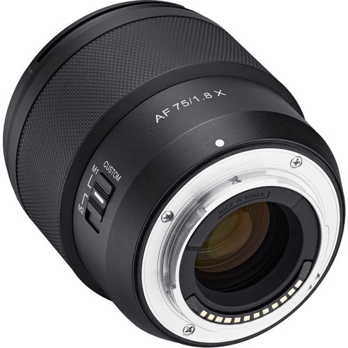 עדשה Samyang AF 75mm f/1.8 FE for FUJIFILM X