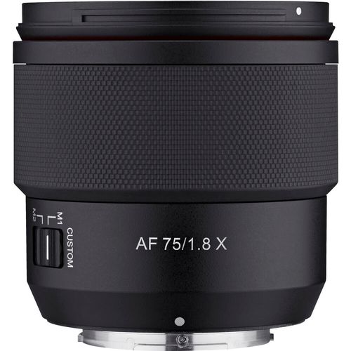 עדשה Samyang AF 75mm f/1.8 FE for FUJIFILM X רשמי
