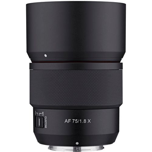 עדשה Samyang AF 75mm f/1.8 FE for FUJIFILM X רשמי
